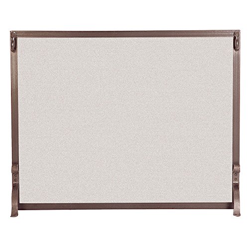 Pilgrim Home and Hearth 18286 FGN Series Forged Iron Fireplace Screen  Burnished Bronze - B001AQOPTK